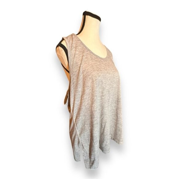 Women’s 2XL Eddie Bauer FREEDRY Heather Gray Racerback Workout Top 18 20 XXL - Picture 7 of 8